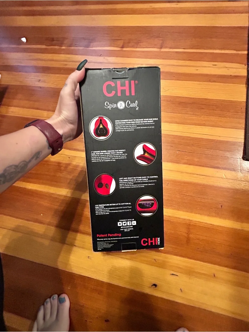 Chi Spin N Curl 2 Ceramic Rotating Curler